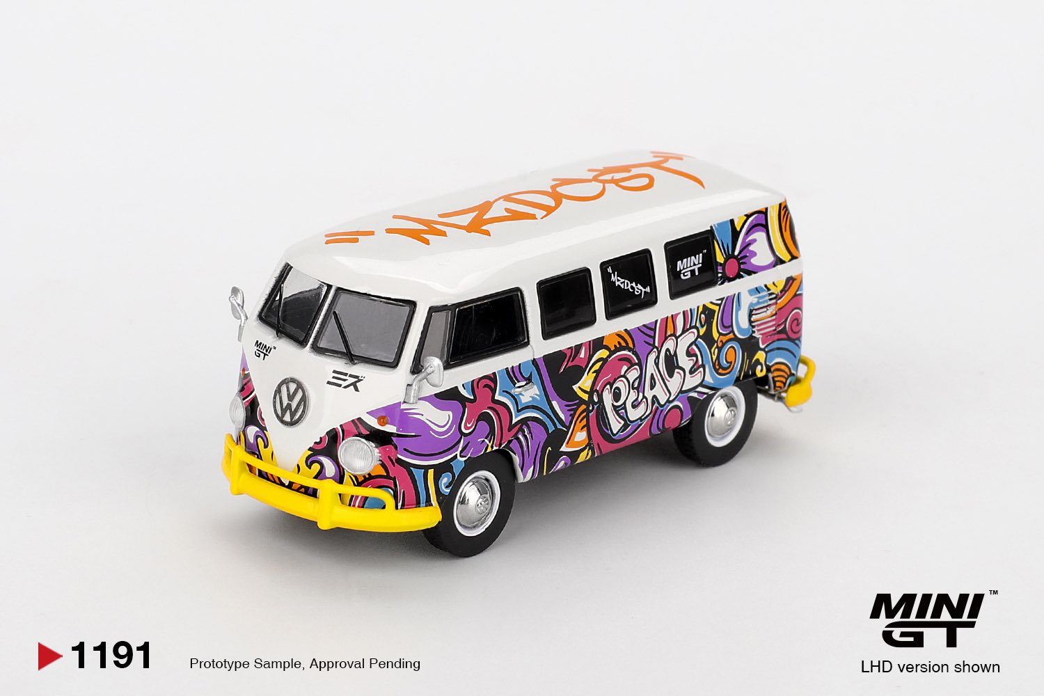 Pre-Order] Mini GT Volkswagen T1 Microbus Mizu Design MGT01191 1