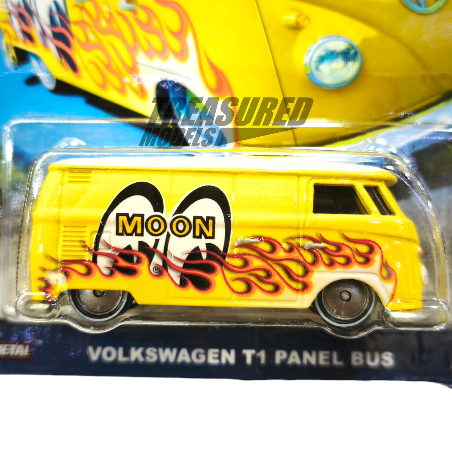 Hot Wheels Volkswagen T1 Panel Bus Yellow 2017 Premium Car Culture Cargo Carriers 1/64 Die Cast