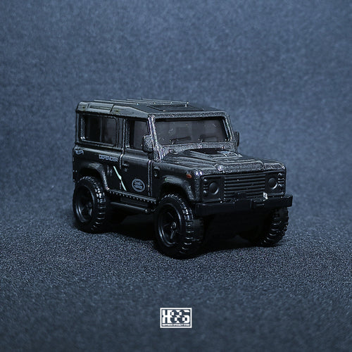 Hot Wheels Land Rover Defender 90 Metalflake Dark Gray 2023