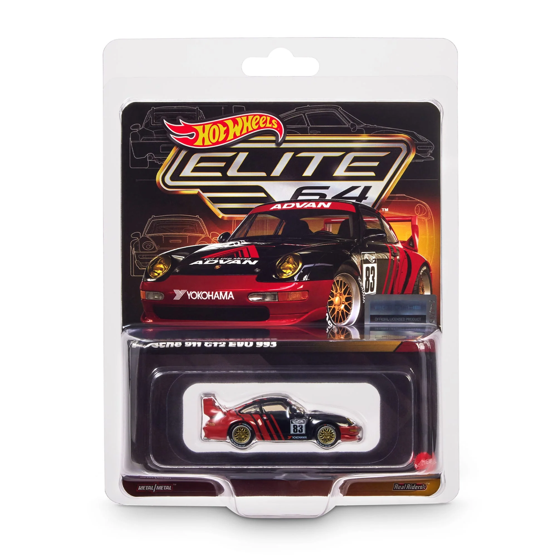 Hot Wheels Porsche 911 GT2 EVO 993 2025 Premium Elite 64 Hot Wheels Porsche 911 GT2 EVO 993 2025 Premium Elite 64