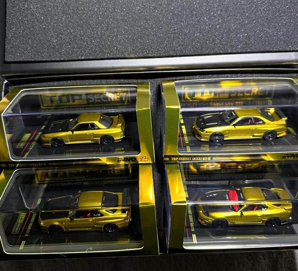 [TAS2026] Top Secret 4pcs Box Set R32 R33 R34 Supra TAS 2026 Event Exclusive 1/64 Diecast