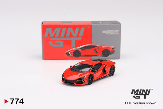 Mini GT Lamborghini Revuelto Arancio Dac Lucido MGT00774 1/64 Die Cast