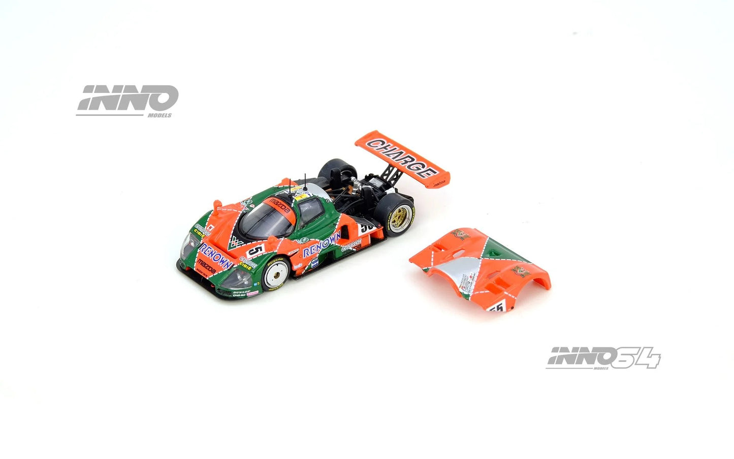 Inno64 787B Winner At 24 Hours Le Mans 1991 IN64-787B-LM91W 1/64 Diecast