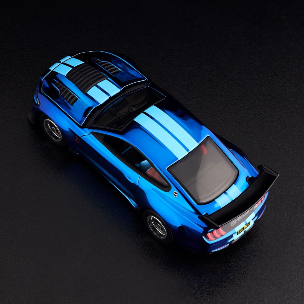 HOT WHEELS Ford Mustang Shelby GT500 Code Red 2022 Spectraflame Indigo Blue RLC 1/64 Diecast