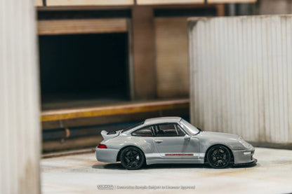 Tarmac Works 993 Remastered By Gunther Werks Grey T64R-TL054-GY 1/64 Diecast