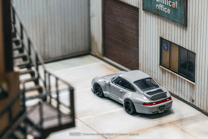 Tarmac Works 993 Remastered By Gunther Werks Grey T64R-TL054-GY 1/64 Diecast