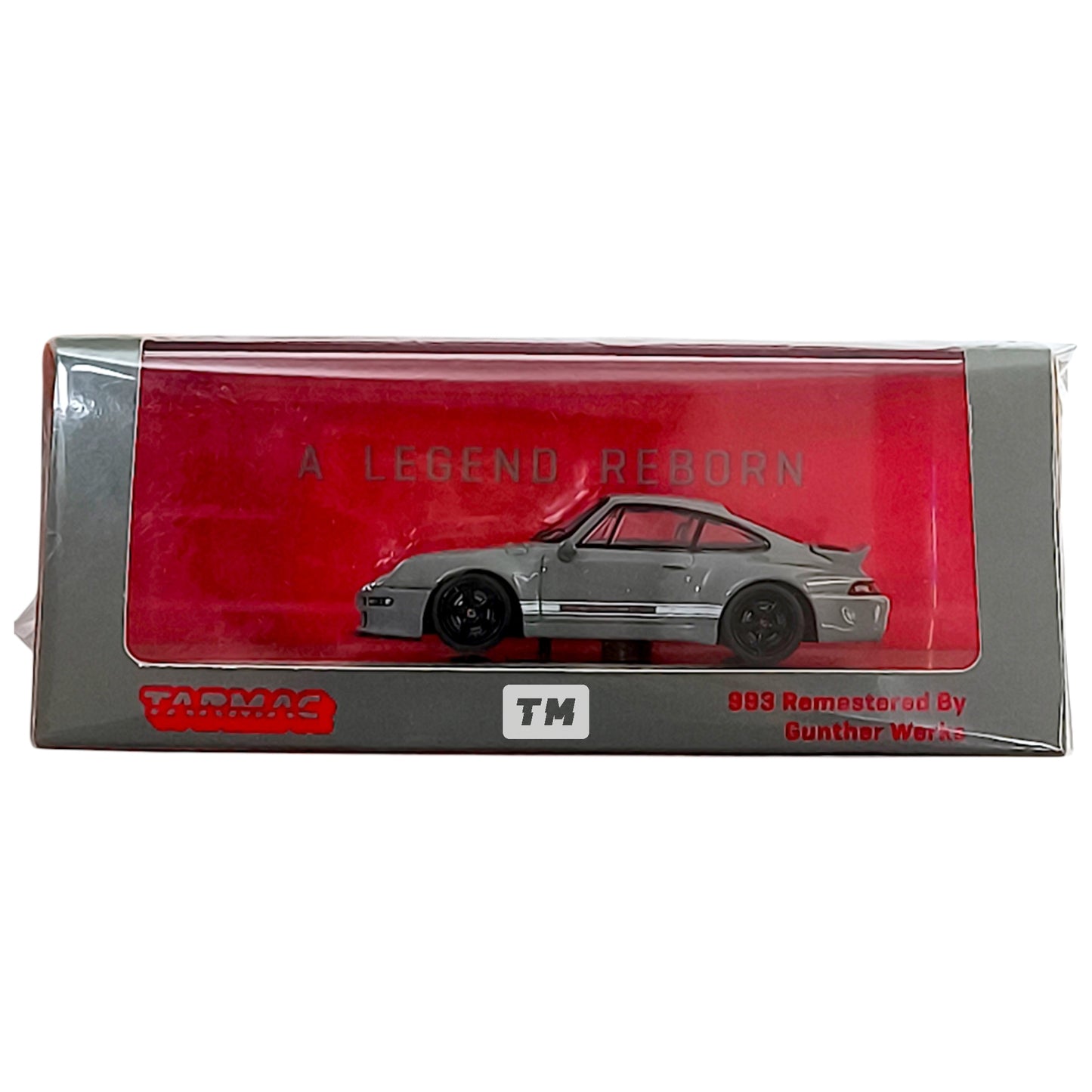 Tarmac Works 993 Remastered By Gunther Werks Grey T64R-TL054-GY 1/64 Diecast