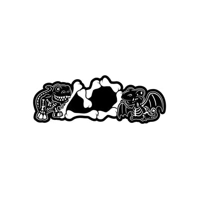 [PRE-ORDER] AO Skeleton Character Stickers 2026 Petit Le Mans AR Racing Store Exclusive