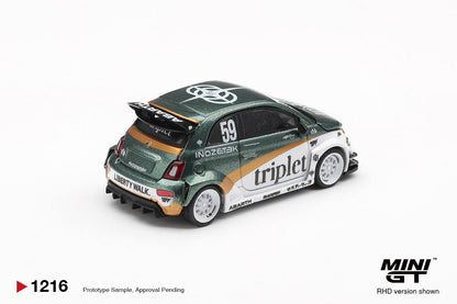 [Pre-Order] Mini GT Abarth 595 LB-WORKS  TY Edition MGT01216 1/64 Diecast