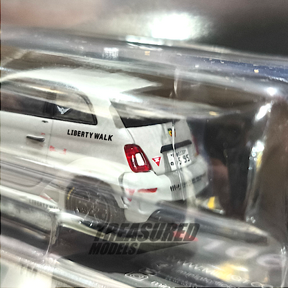 Mini GT Abarth 595 LB-Works x Abas Works Fighter Blister Packaging MGT01064 1/64 Diecast