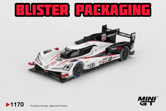 [Pre-Order] Mini GT Acura ARX-06 GTP #93 Acura Meyer Shank Racing 2025 IMSA Daytona 24 Hrs Blister Packaging MGT01170 1/64 Diecast
