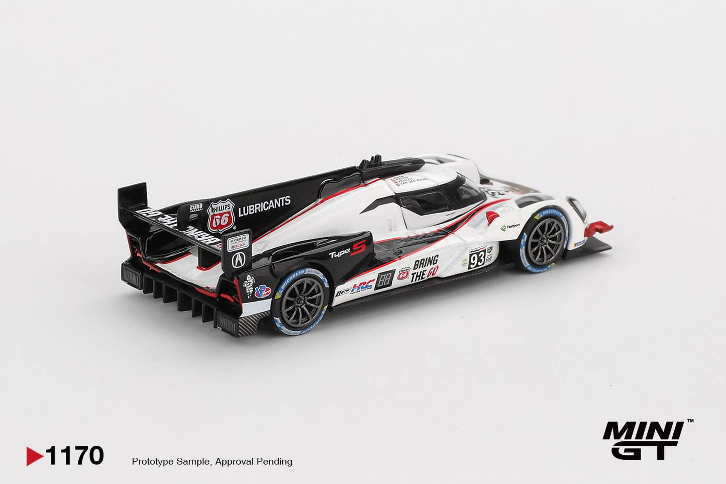 [Pre-Order] Mini GT Acura ARX-06 GTP #93 Acura Meyer Shank Racing 2025 IMSA Daytona 24 Hrs Blister Packaging MGT01170 1/64 Diecast