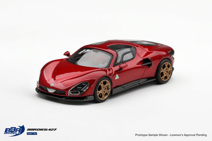 [Pre-Order] BBR Models Alfa Romeo 33 Stradale Rosso Villa d'Este BBRDIE6427 1/64 Diecast