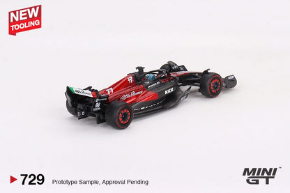 Mini GT Alfa Romeo C43 77 Valtteri Bottas 2023 F1 2023 Australian GP MGT00729 1/64 Die Cast