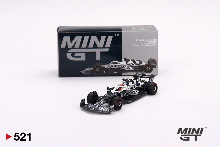 ミニカー MINI GT AlphaTauri AT03 #22 Yuki Tsunoda Mini GT AlphaTauri AT03 #22 Yuki Tsunoda 2022 F1 Petersen
