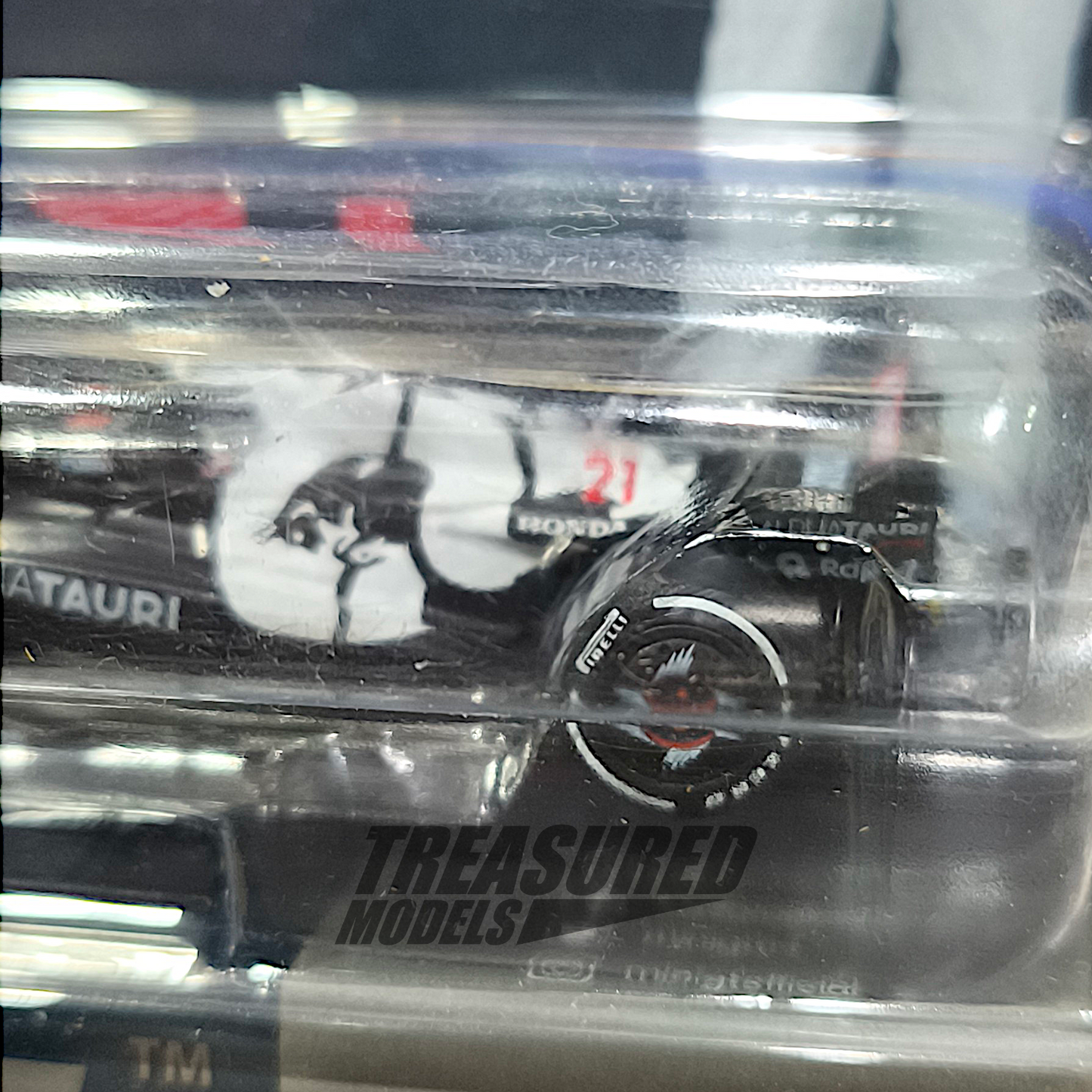 Mini GT AlphaTauri AT04 #21 Nyck de Vries 2023 F1 2023 Australian GP Blister Packaging MGT00727 1/64 Diecast