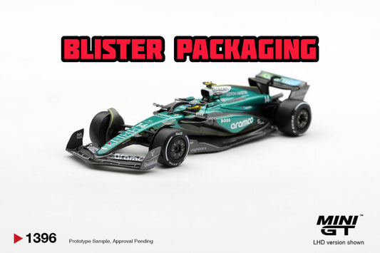 [PRE-ORDER] MINI GT Aston Martin AMR24 #14 Fernando Alonso 2024 F1 2024 Las Vegas GP Blister Packaging MGT01396-BL 1/64 Diecast