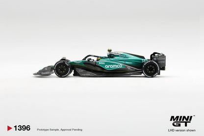 [PRE-ORDER] MINI GT Aston Martin AMR24 #14 Fernando Alonso 2024 F1 2024 Las Vegas GP MGT01396 1/64 Diecast