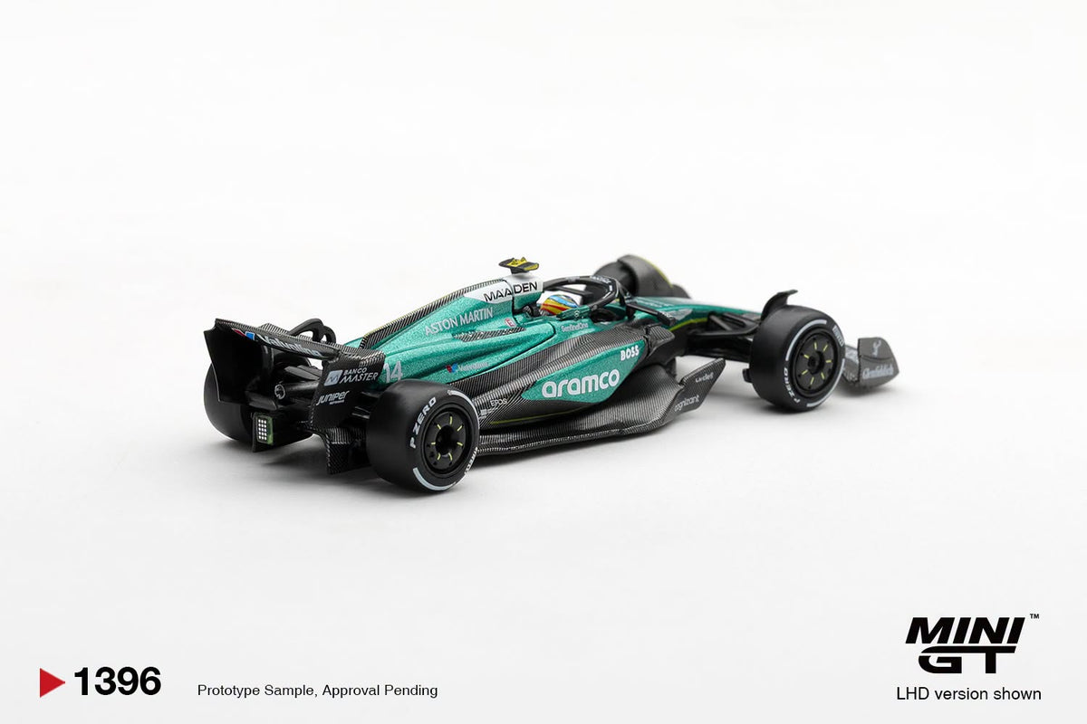 [PRE-ORDER] MINI GT Aston Martin AMR24 #14 Fernando Alonso 2024 F1 2024 Las Vegas GP MGT01396 1/64 Diecast