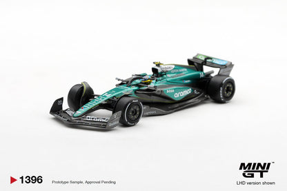 [PRE-ORDER] MINI GT Aston Martin AMR24 #14 Fernando Alonso 2024 F1 2024 Las Vegas GP MGT01396 1/64 Diecast