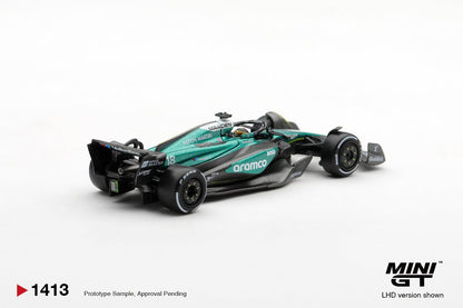 [PRE-ORDER] MINI GT Aston Martin AMR24 #18 Lance Stroll 2024 F1 2024 Las Vegas GP MGT01413 1/64 Diecast