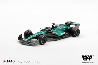 [PRE-ORDER] MINI GT Aston Martin AMR24 #18 Lance Stroll 2024 F1 2024 Las Vegas GP MGT01413 1/64 Diecast