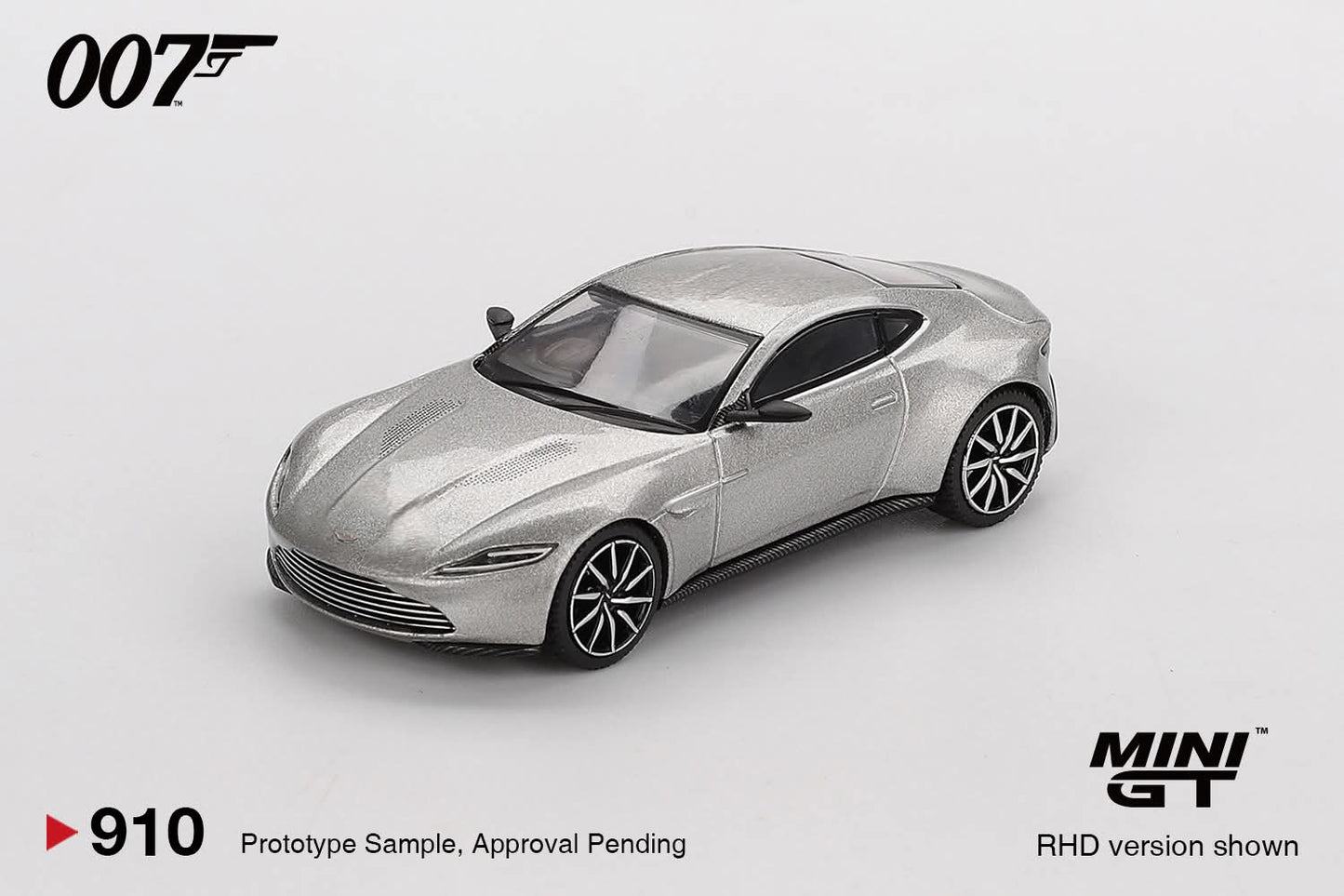 *Pre-Order* Mini GT Aston Martin DB10 007 Spectre English Poster Back Card Blister Packaging MGT00910 1/64 Diecast