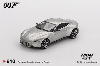 *Pre-Order* Mini GT Aston Martin DB10 007 Spectre English Poster Back Card Blister Packaging MGT00910 1/64 Diecast