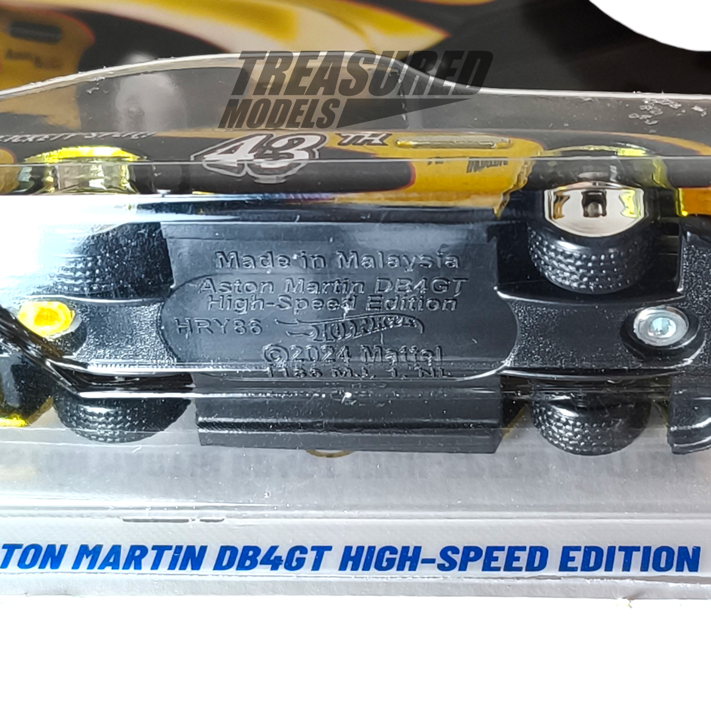 Hot Wheels Aston Martin DB4GT High-Speed Edition STH Spectraflame Yellow 2025 Main Line HW Dream Garage 1/64 Die Cast