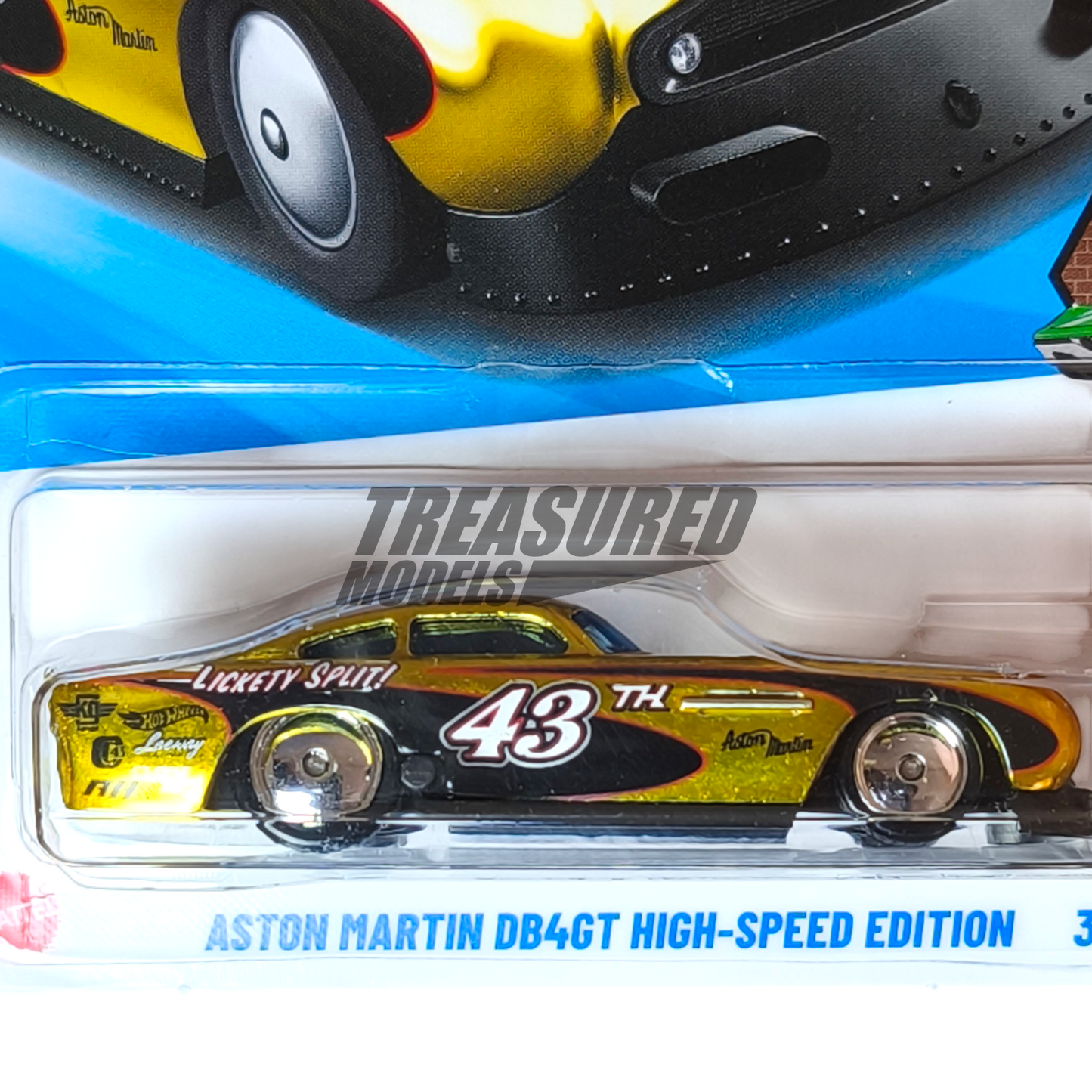 Hot Wheels Aston Martin DB4GT High-Speed Edition STH Spectraflame Yellow 2025 Main Line HW Dream Garage 1/64 Die Cast