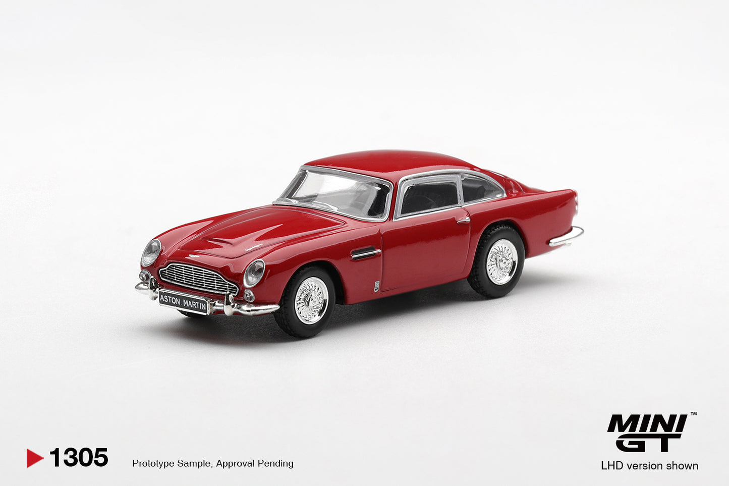 [Pre-Order] Mini GT Aston Martin DB5 Fiesta Red MGT01305 1/64 Diecast
