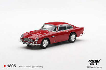 [Pre-Order] Mini GT Aston Martin DB5 Fiesta Red MGT01305 1/64 Diecast