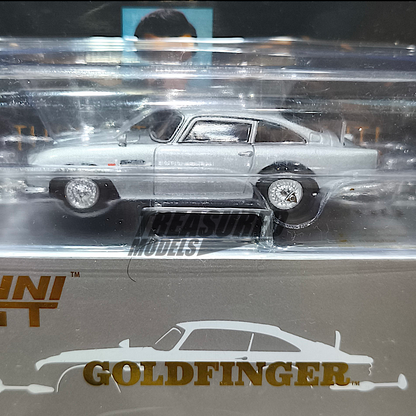 Mini GT Aston Martin DB5 “Goldfinger” English Version Blister Packaging MGT00900-007E 1/64 Diecast