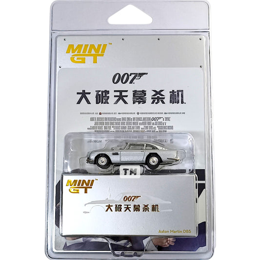 Mini GT Aston Martin DB5 “Skyfall” Chinese Poster MGT00913C 1/64 Diecast