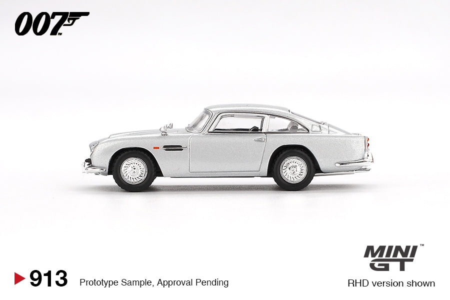 Mini GT Aston Martin DB5 “Skyfall” Spanish Poster MGT00913S 1/64 Diecast