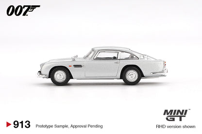 Mini GT Aston Martin DB5 “Skyfall” Spanish Poster MGT00913S 1/64 Diecast