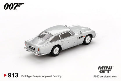 Mini GT Aston Martin DB5 “Skyfall” Spanish Poster MGT00913S 1/64 Diecast