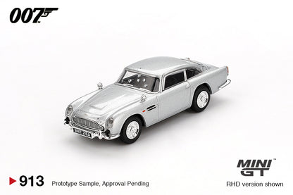 Mini GT Aston Martin DB5 “Skyfall” Spanish Poster MGT00913S 1/64 Diecast