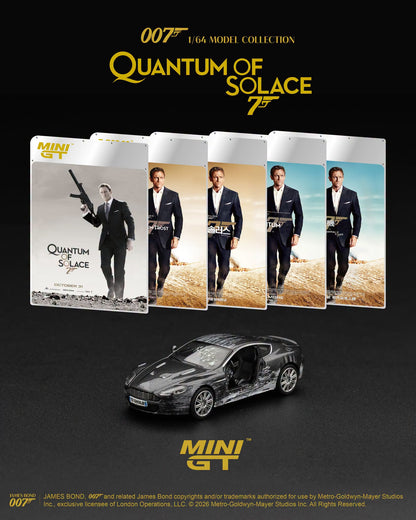 [Pre-Order] Mini GT Aston Martin DBS Quantum of Solace English Version MGT00924-007E 1/64 Diecast