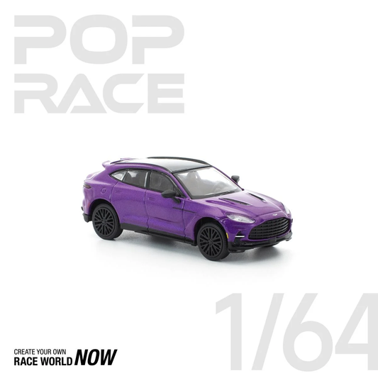 Pop Race Aston Martin DBX 707 Storm Purple PR640268 1/64 Diecast