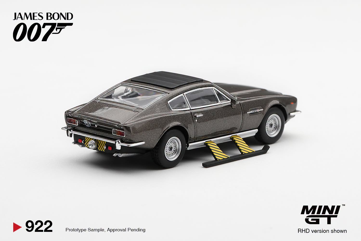新品未開封品‼️Aston Martin Vantage ミニッツボディ Pre-Order] Mini GT Aston Martin V8 Vantage “The Living Daylights