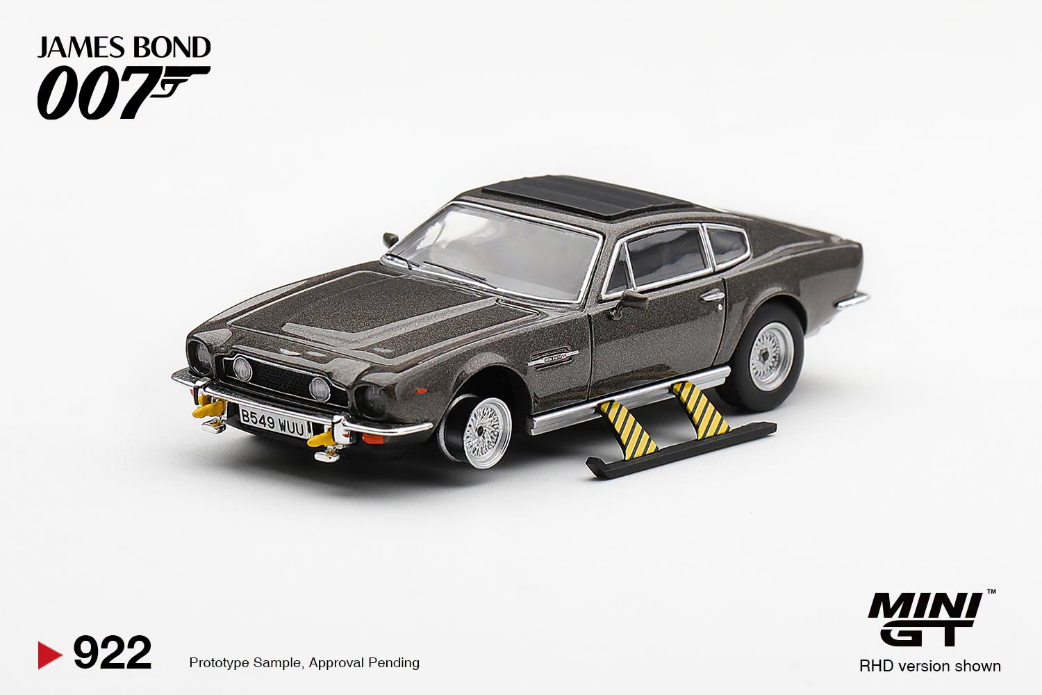 Pre-Order] Mini GT Aston Martin V8 Vantage “The Living Daylights
