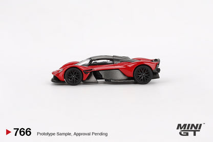 Mini GT Aston Martin Valkyrie Hyper Red MGT00766 1/64 Diecast