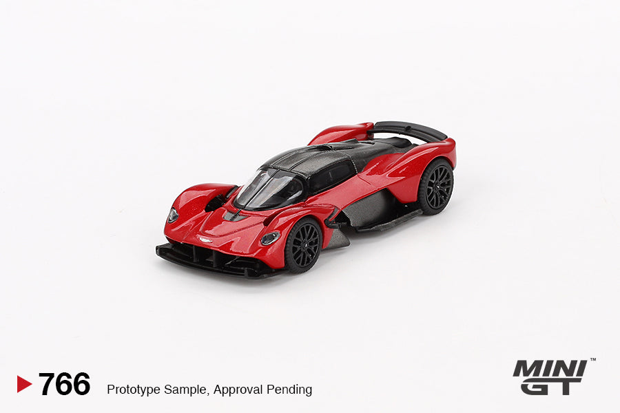 Mini GT Aston Martin Valkyrie Hyper Red MGT00766 1/64 Diecast