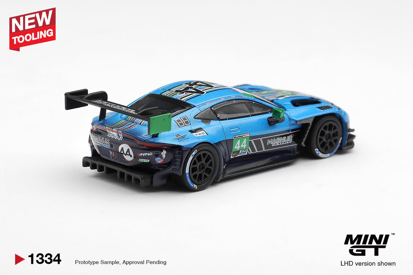 [Pre-Order] Mini GT Aston Martin Vantage GT3 Evo #44 Magnus Racing 2025 IMSA Daytona 24 Hrs MGT01334 1/64 Diecast