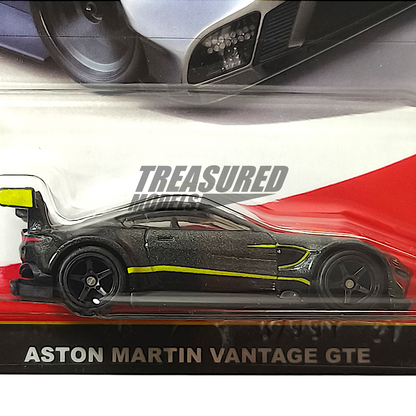 Hot Wheels Aston Martin Vantage GTE Phantom Gray 2025 Premium Car Culture Euro Speed 1/64 Diecast