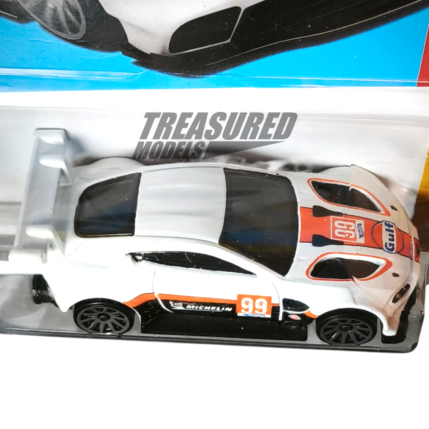 Hot Wheels Aston Martin Vantage GTE White 2023 HW Turbo 1/64 Die Cast