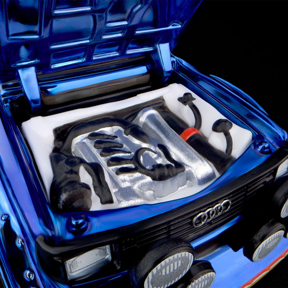 Hot Wheels Audi 1985 Sport quattro S1 Spectraflame Otto Blue 2026 RLC 1/64 Diecast