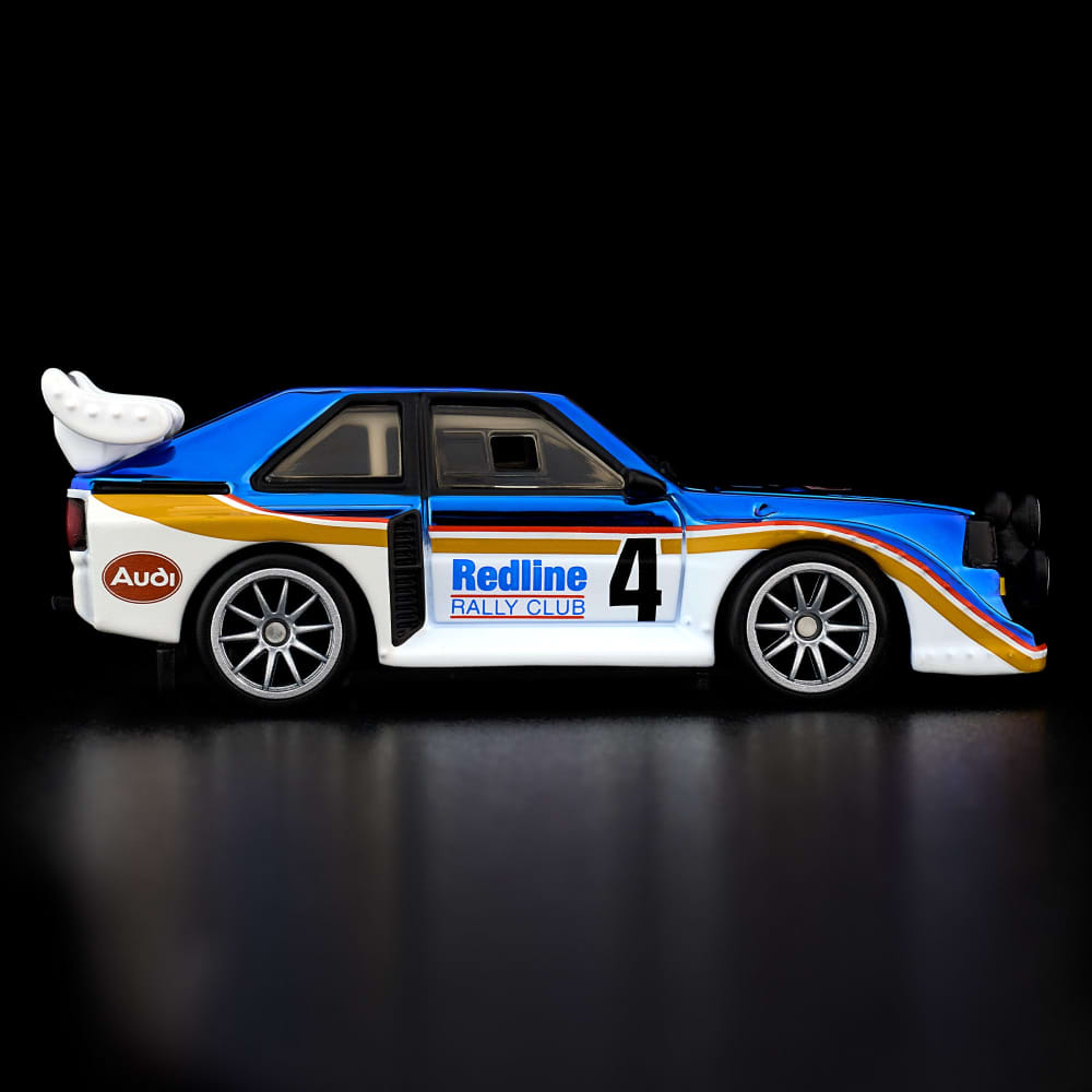 Hot Wheels Audi 1985 Sport quattro S1 Spectraflame Otto Blue 2026 RLC 1/64 Diecast