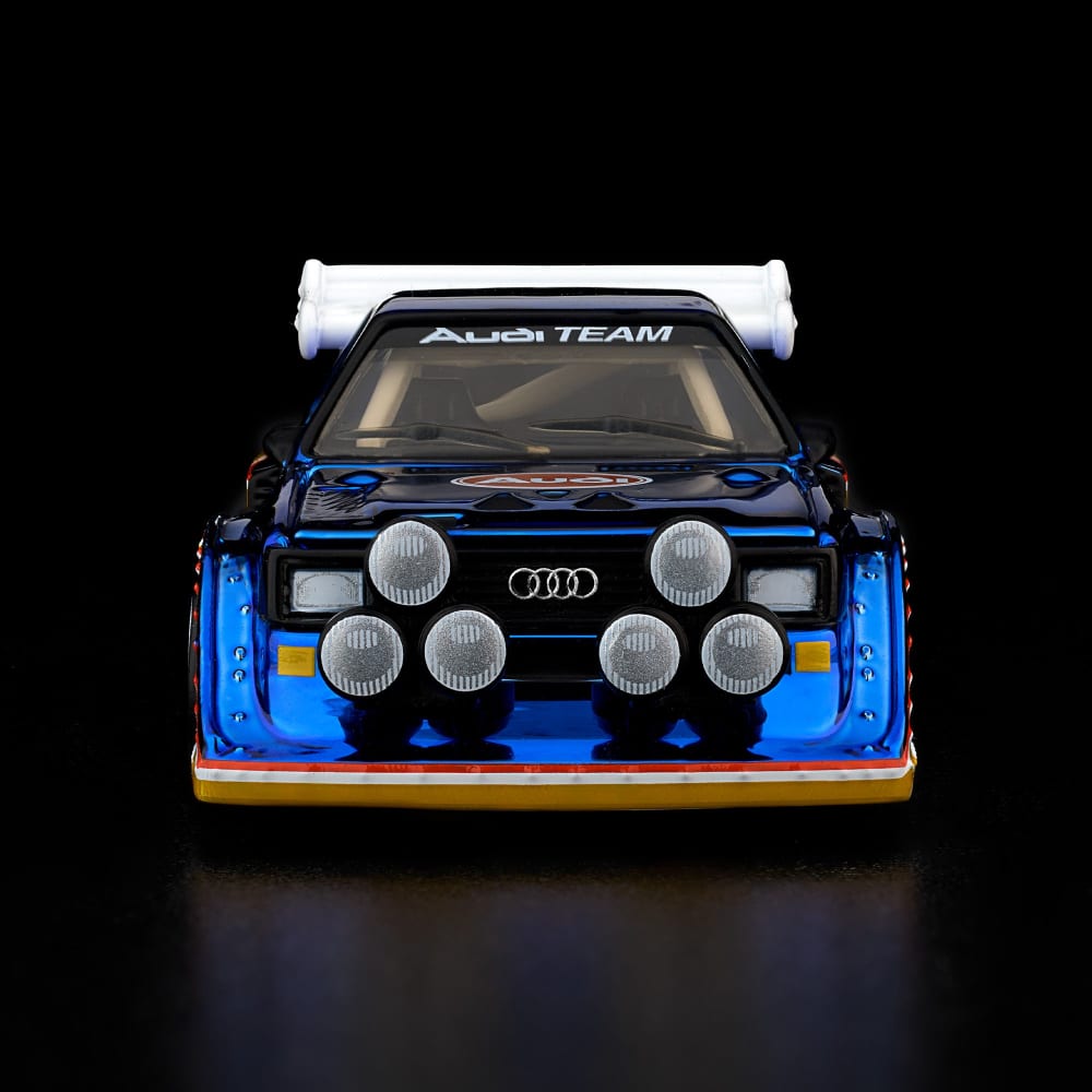 Hot Wheels Audi 1985 Sport quattro S1 Spectraflame Otto Blue 2026 RLC 1/64 Diecast